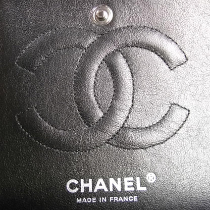 Chanel Caviar Quilted Medium Double Flap Black 8 of 9