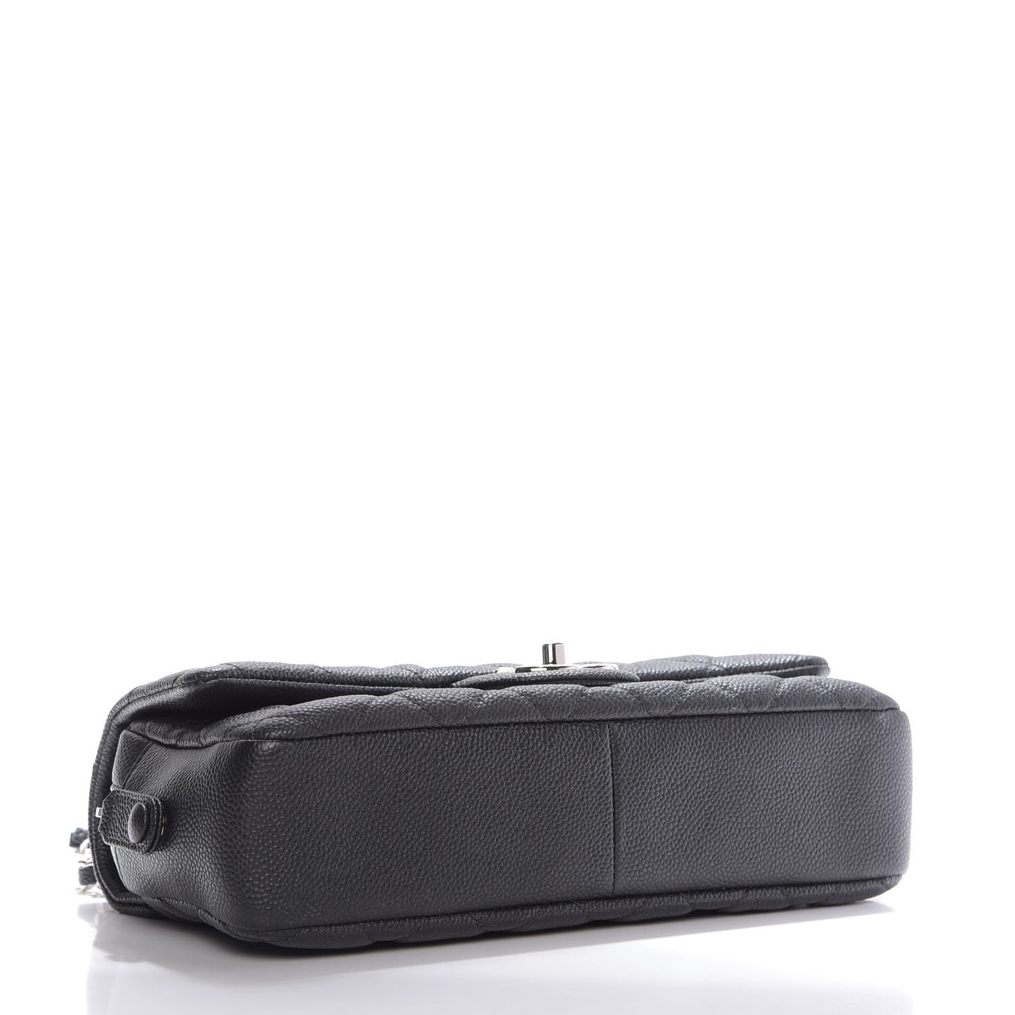 Caviar Quilted Medium Easy Flap Black
