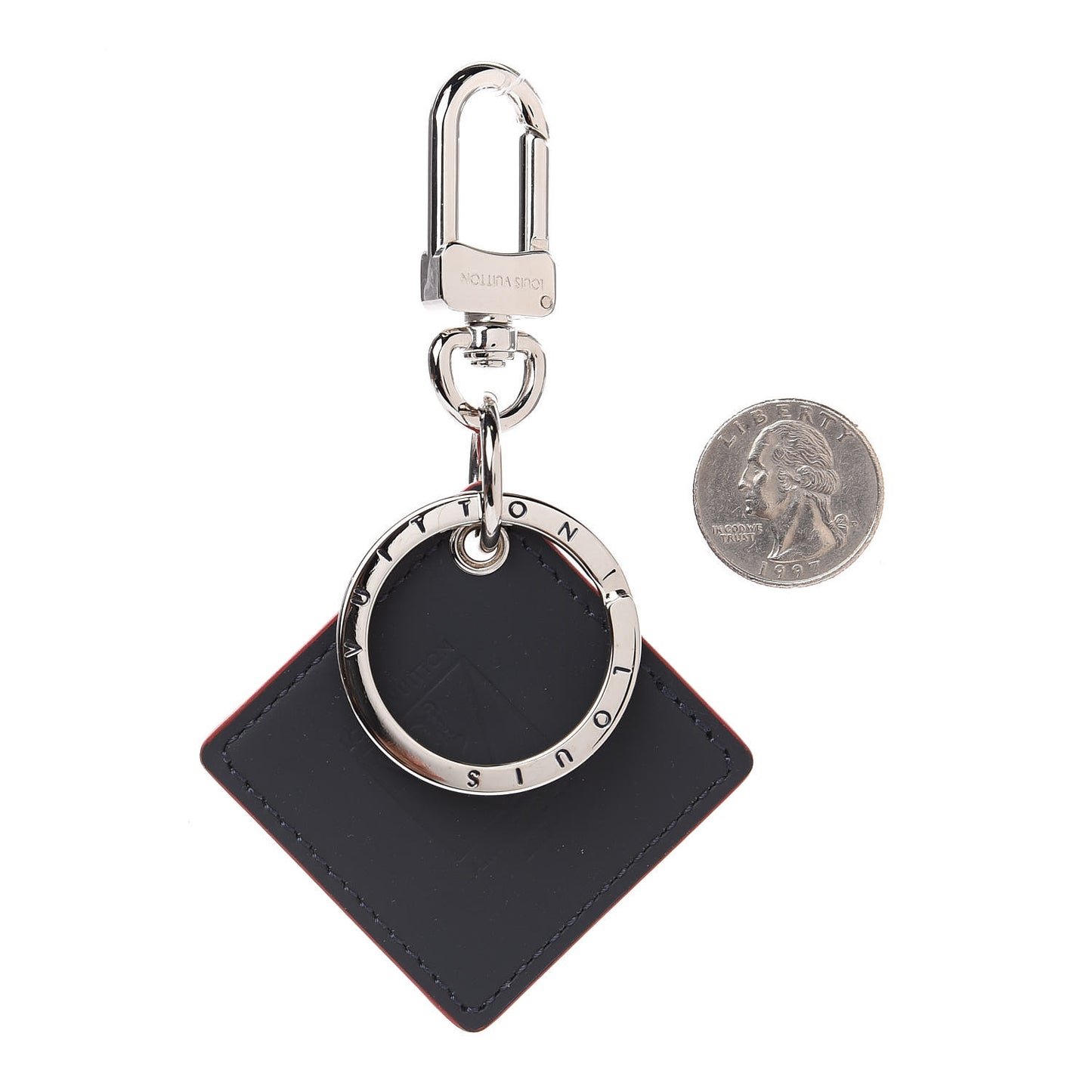 Damier Cobalt Latitude America's Cup Key Holder