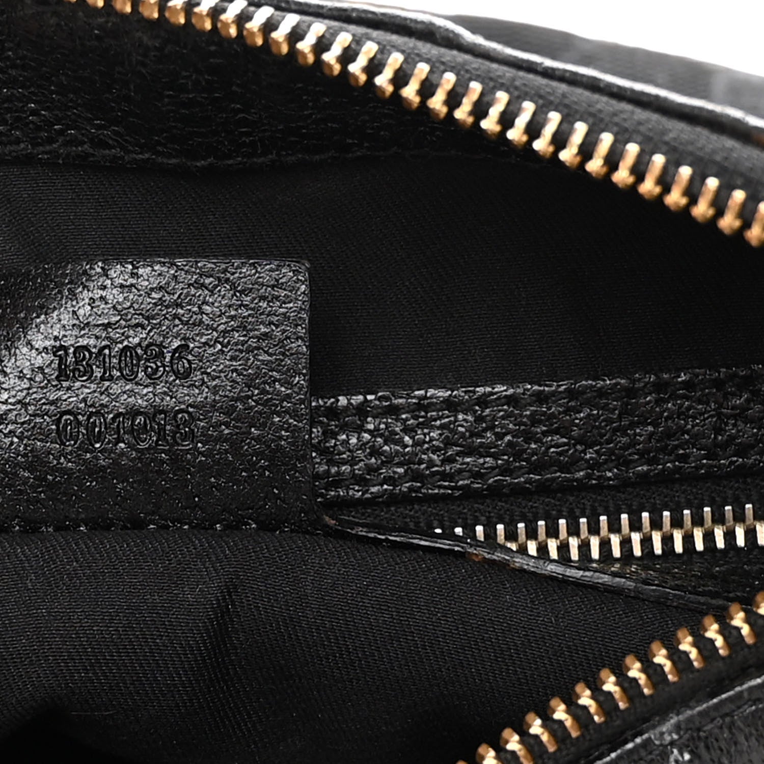 Gucci Monogram Web Bamboo Ring Hobo Black 7 of 14