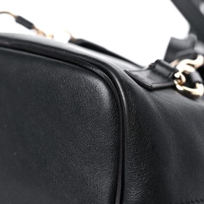 Chloe Suede Calfskin Small Faye Backpack Black 10 of 16