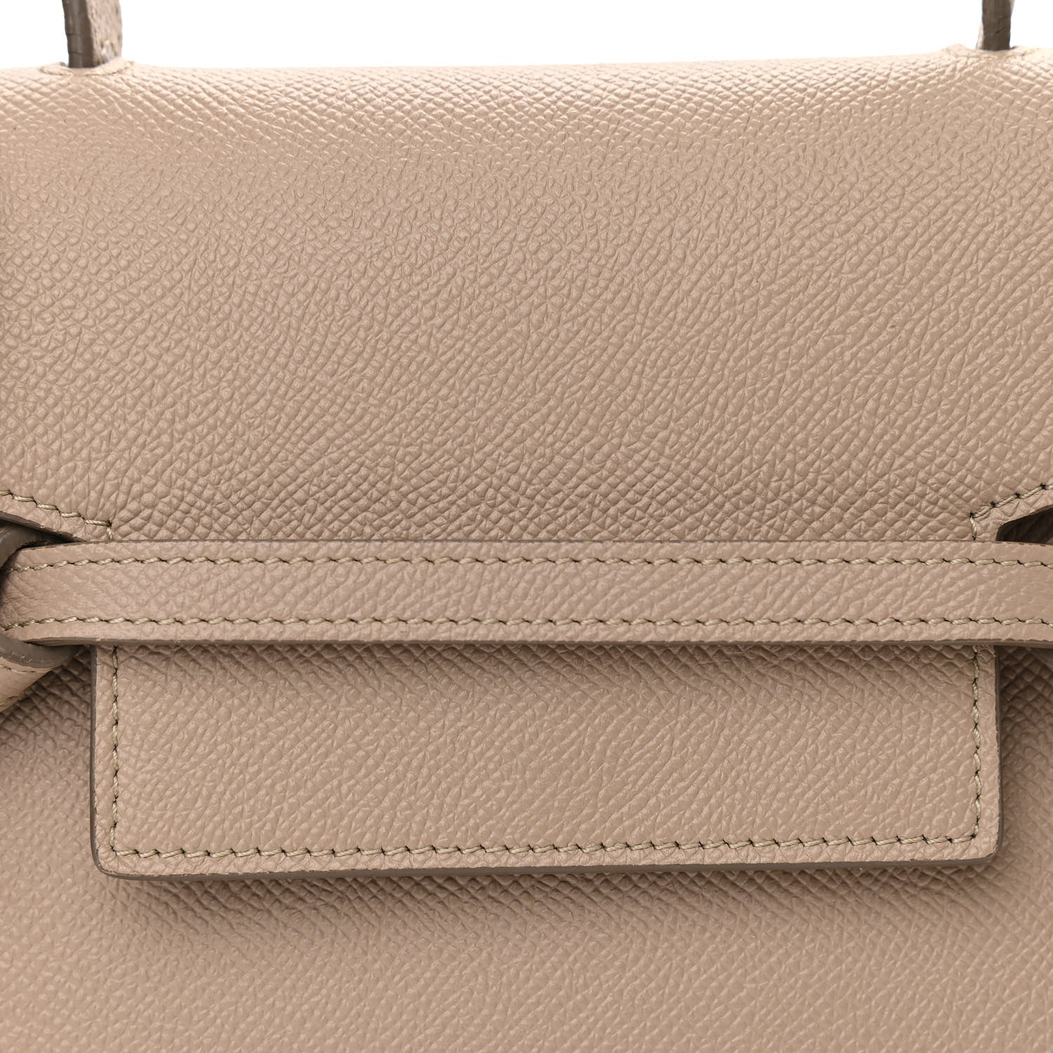 Celine Grained Calfskin Nano Belt Bag Light Taupe 9 of 11