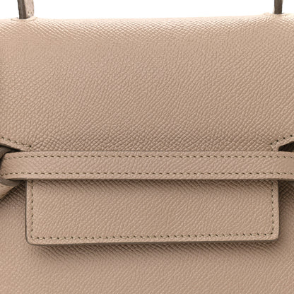 Celine Grained Calfskin Nano Belt Bag Light Taupe 9 of 11
