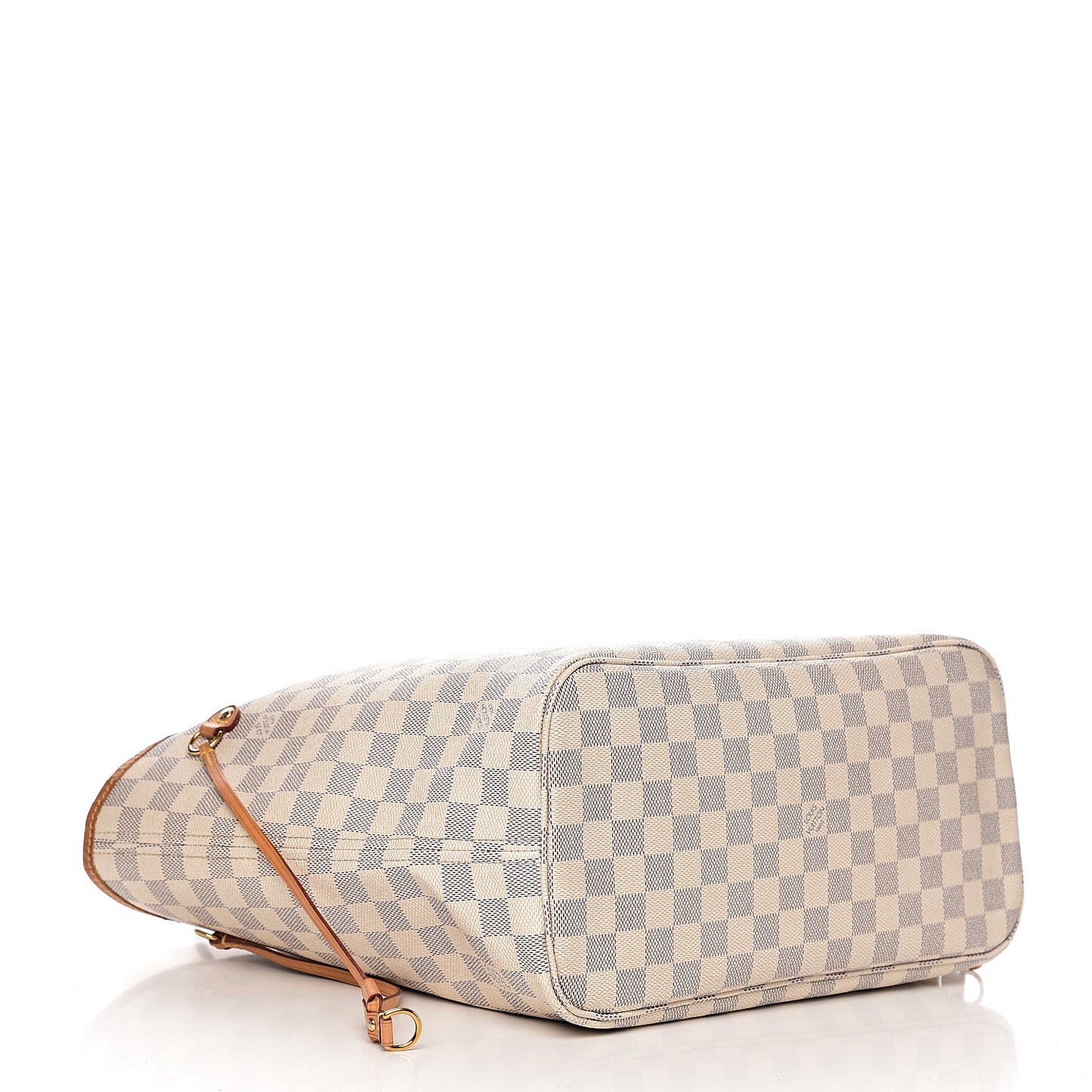 Damier Azur Neo Neverfull MM Rose Ballerine