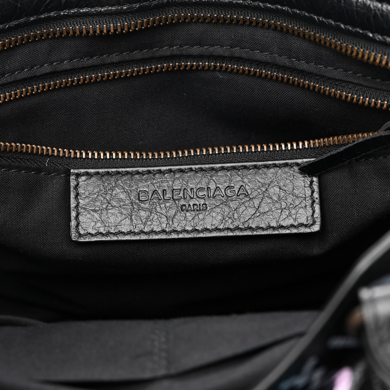 Balenciaga Agneau Graffiti All Over Classic Hardware City Black Multicolor 5 of 8