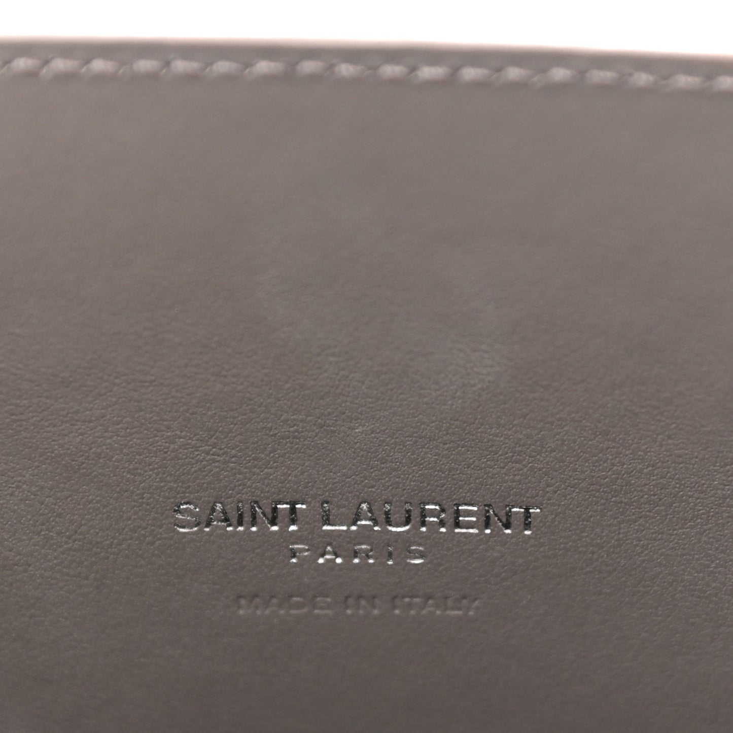 Calfskin Crocodile Embossed Baby Sac De Jour Fog