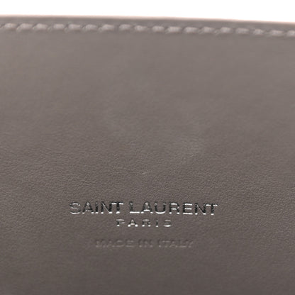 Saint Laurent Calfskin Crocodile Embossed Baby Sac De Jour Fog 6 of 11