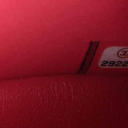 Chanel Lambskin Quilted Mini Rectangular Flap Pink 7 of 9