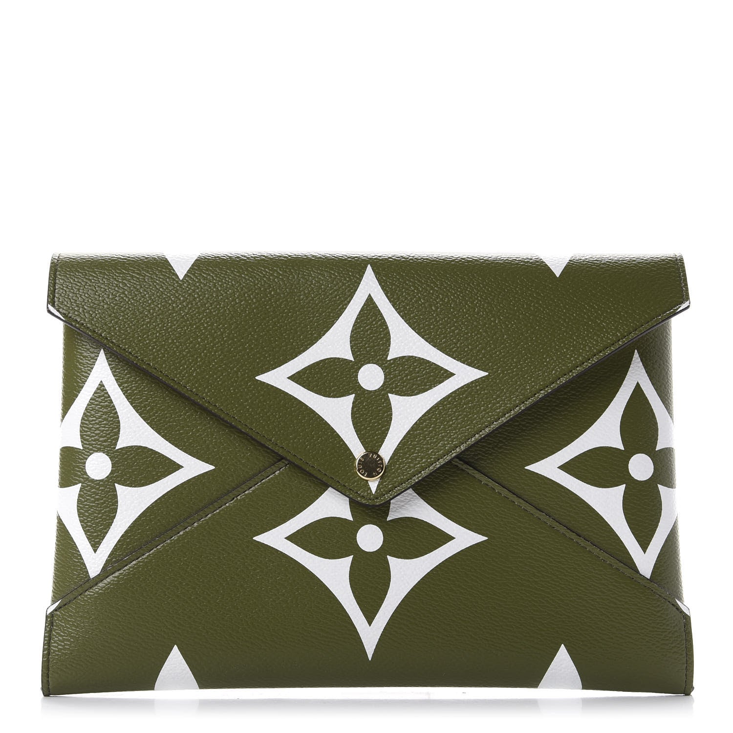 Louis Vuitton Monogram Giant Large Kirigami Pochette Kaki 1 of 8