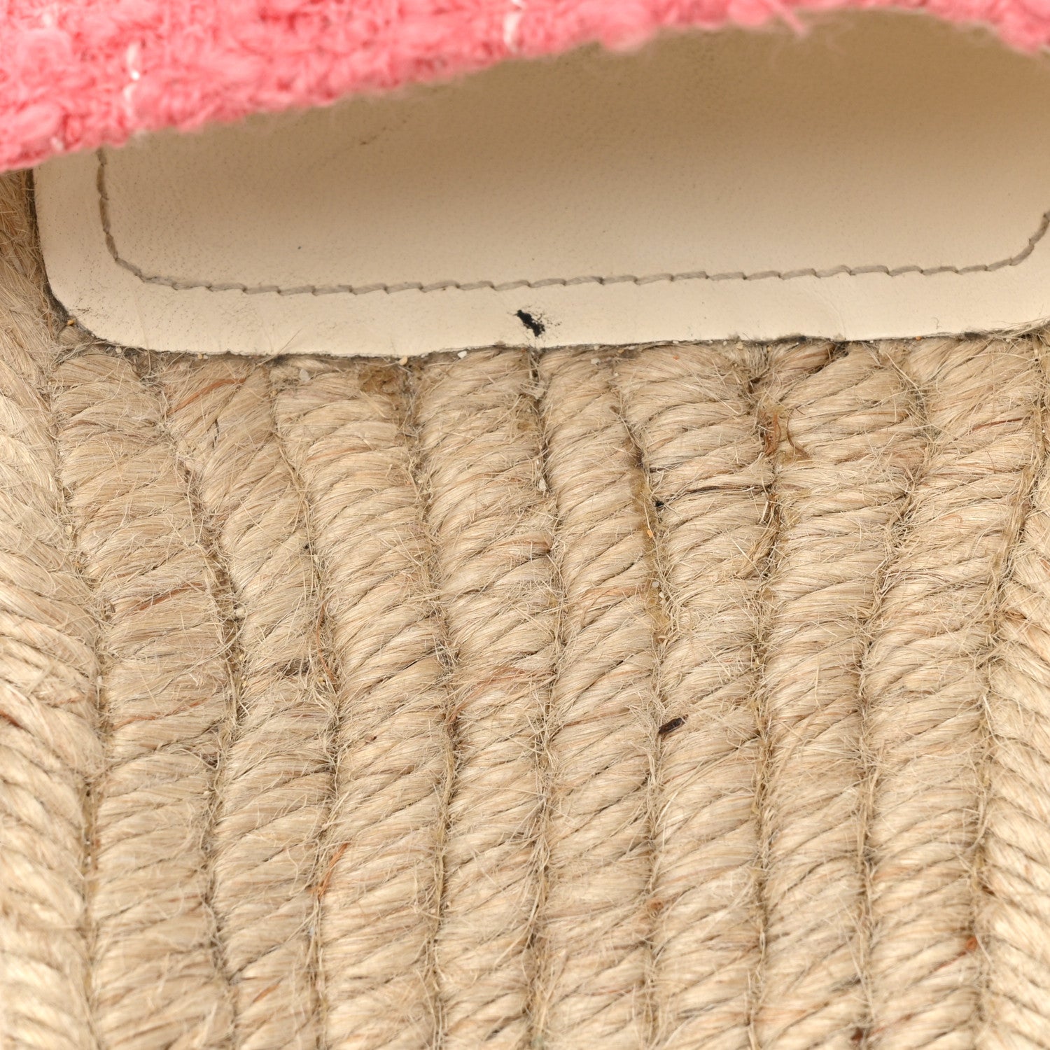 Chanel Tweed Grosgrain CC Mule Slide 39 Pink Black 9 of 13