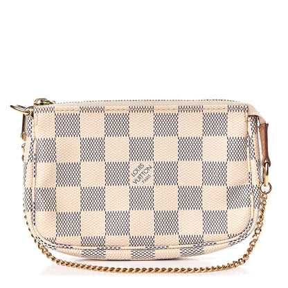 Louis Vuitton Damier Azur Mini Pochette Accessories 1 of 9