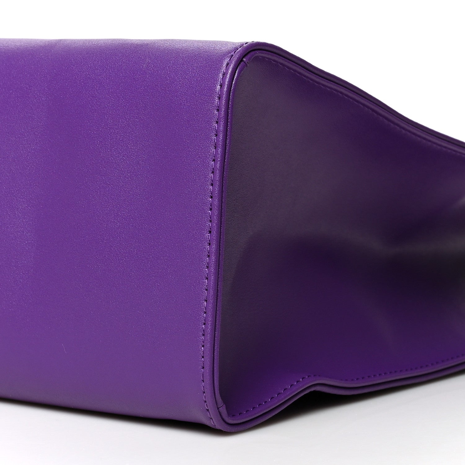 Telfar Vegan Leather Medium Shopping Bag Grape 10 of 12