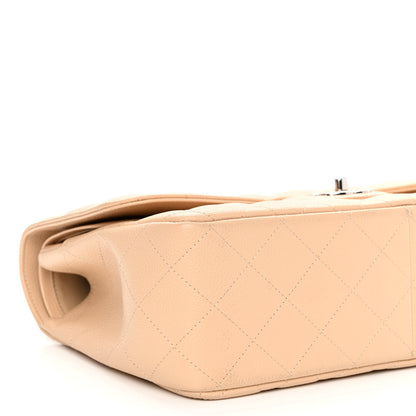 Chanel Caviar Quilted Jumbo Double Flap Beige Clair 9 of 10