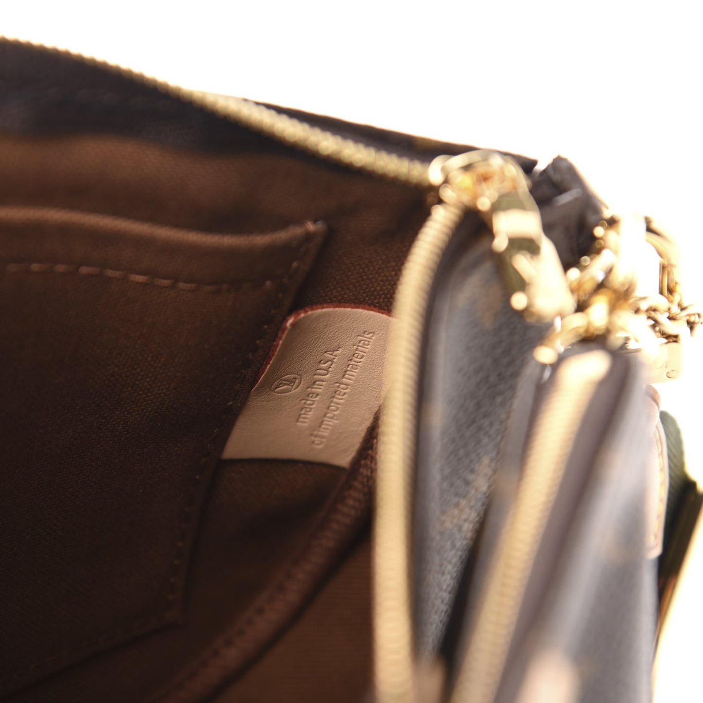 Monogram Multi Pochette Accessories Kaki