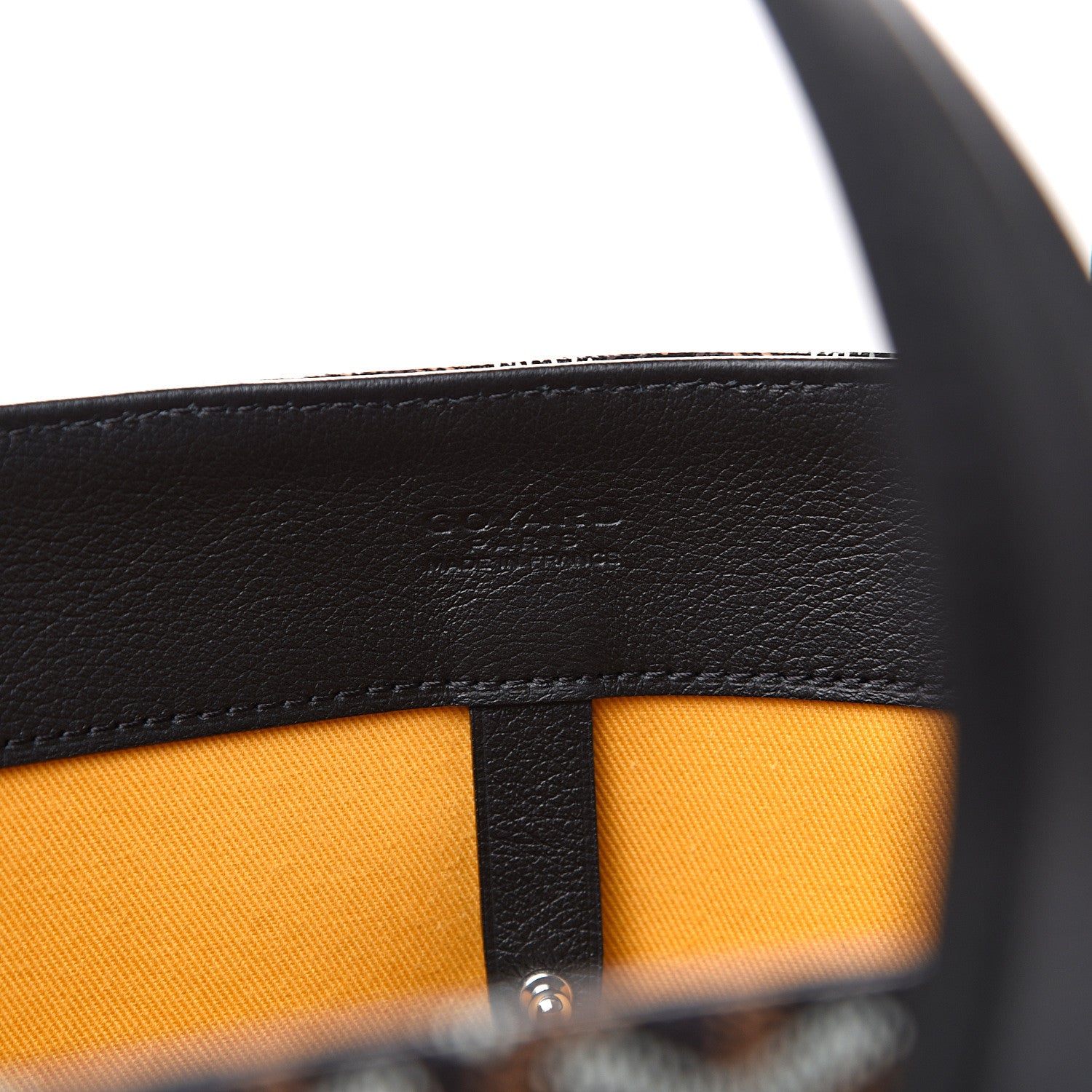 Goyard Goyardine Voltaire III Tote Black 5 of 9