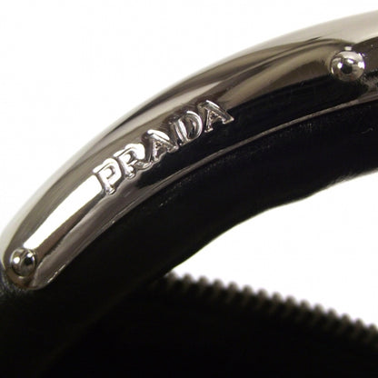 Prada Nappa Studded Trunk Bag Talco Black 12 of 16
