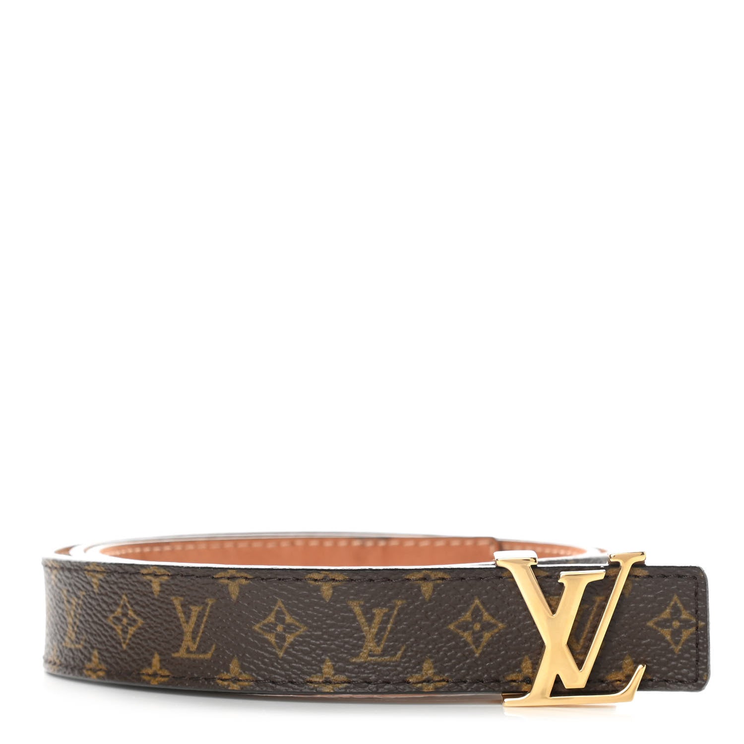 Louis Vuitton Mini Monogram 25mm LV Initiales Belt 95 38 1 of 7