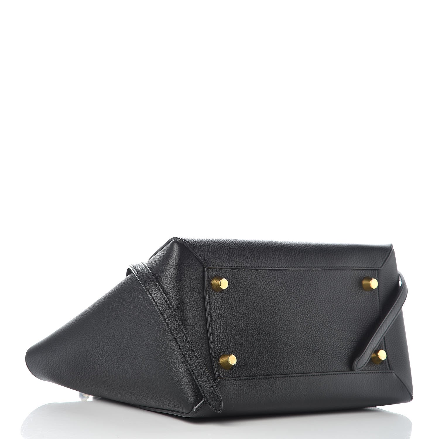 Celine Grained Calfskin Mini Belt Bag Black 5 of 12