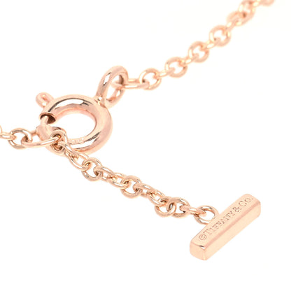 Tiffany 18K Rose Gold Diamond T Smile Bracelet 4 of 4