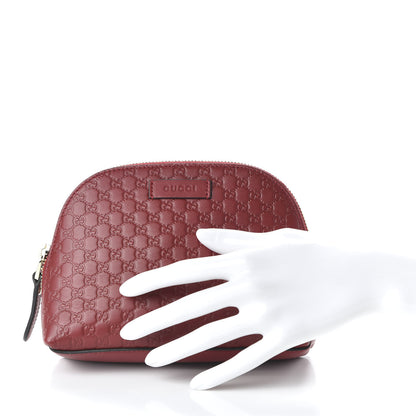 Gucci Microguccissima GG Cosmetic Case Red 2 of 11
