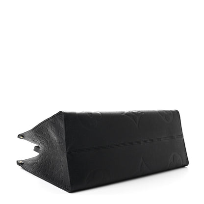 Louis Vuitton Empreinte Monogram Giant Onthego GM Black 4 of 11