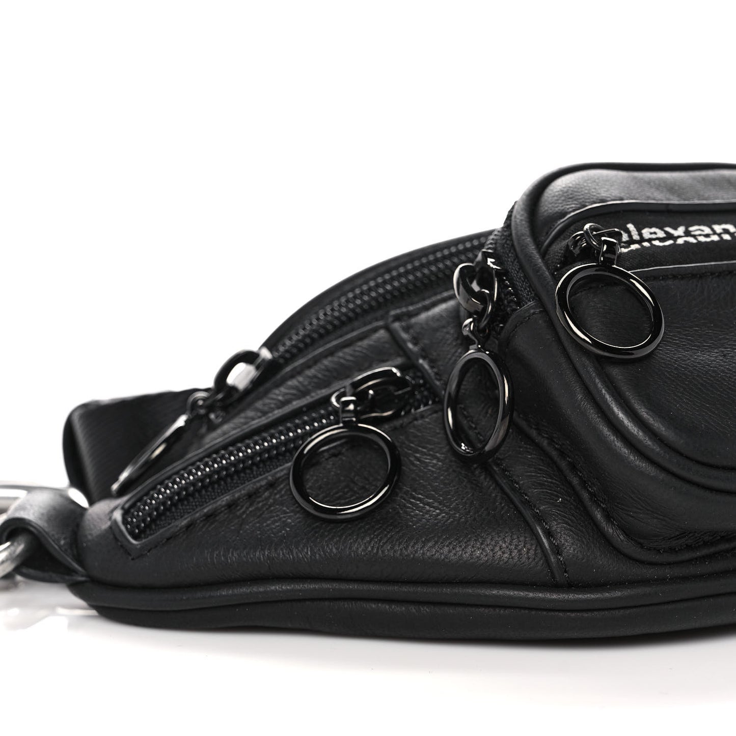 Lambskin Attica Mini Belt Bag Black