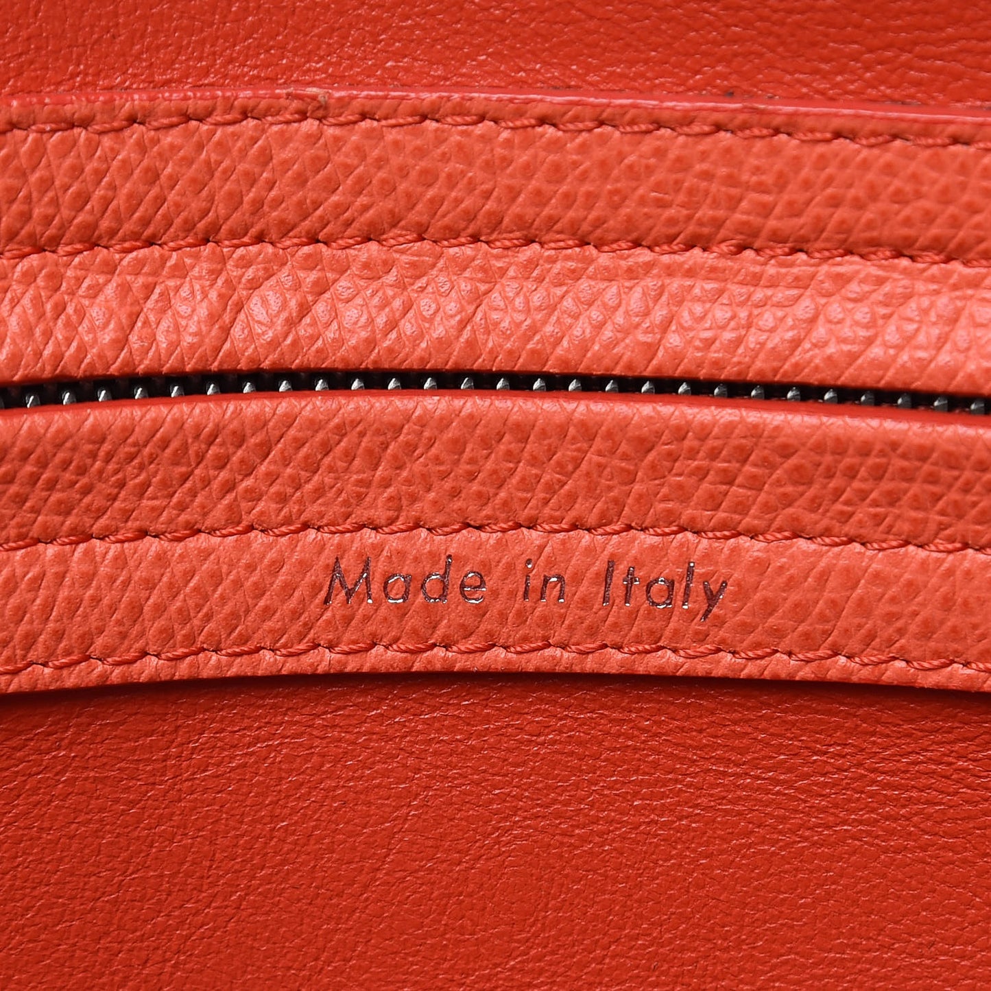 Grained Calfskin Medium Phantom Luggage Coral