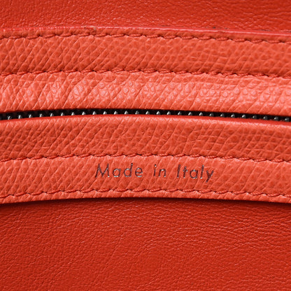 Celine Grained Calfskin Medium Phantom Luggage Coral 7 of 19