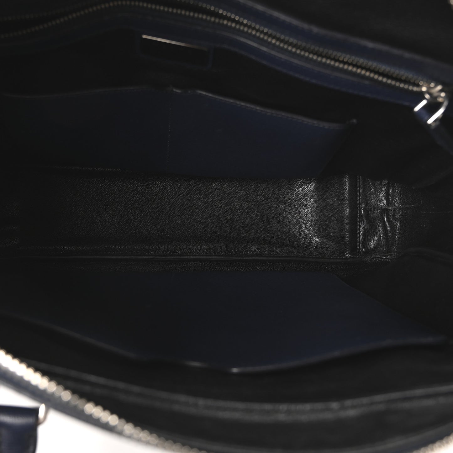 Saffiano Travel Briefcase Bluette