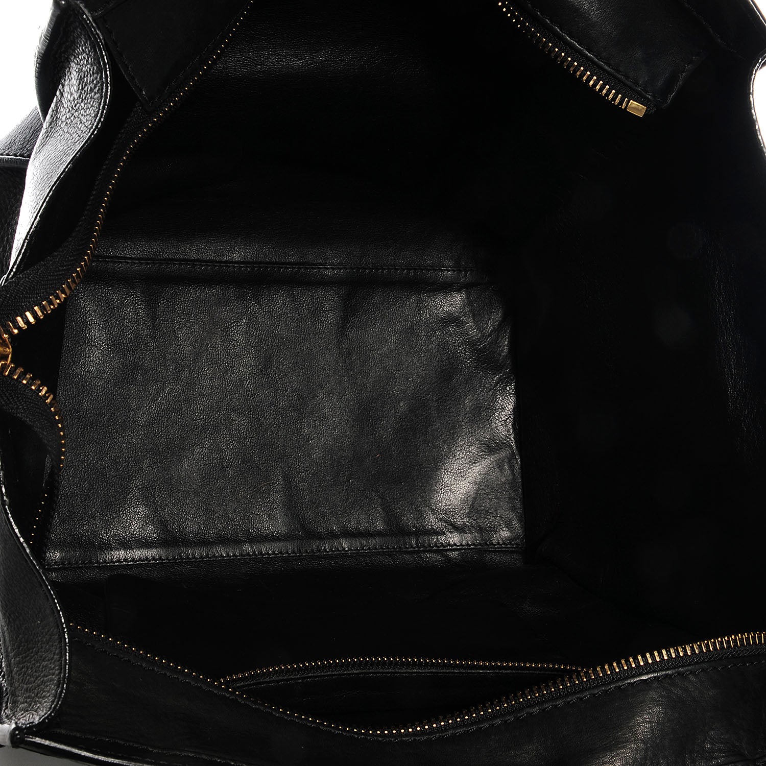 Celine Smooth Calfskin Mini Luggage Black 5 of 9