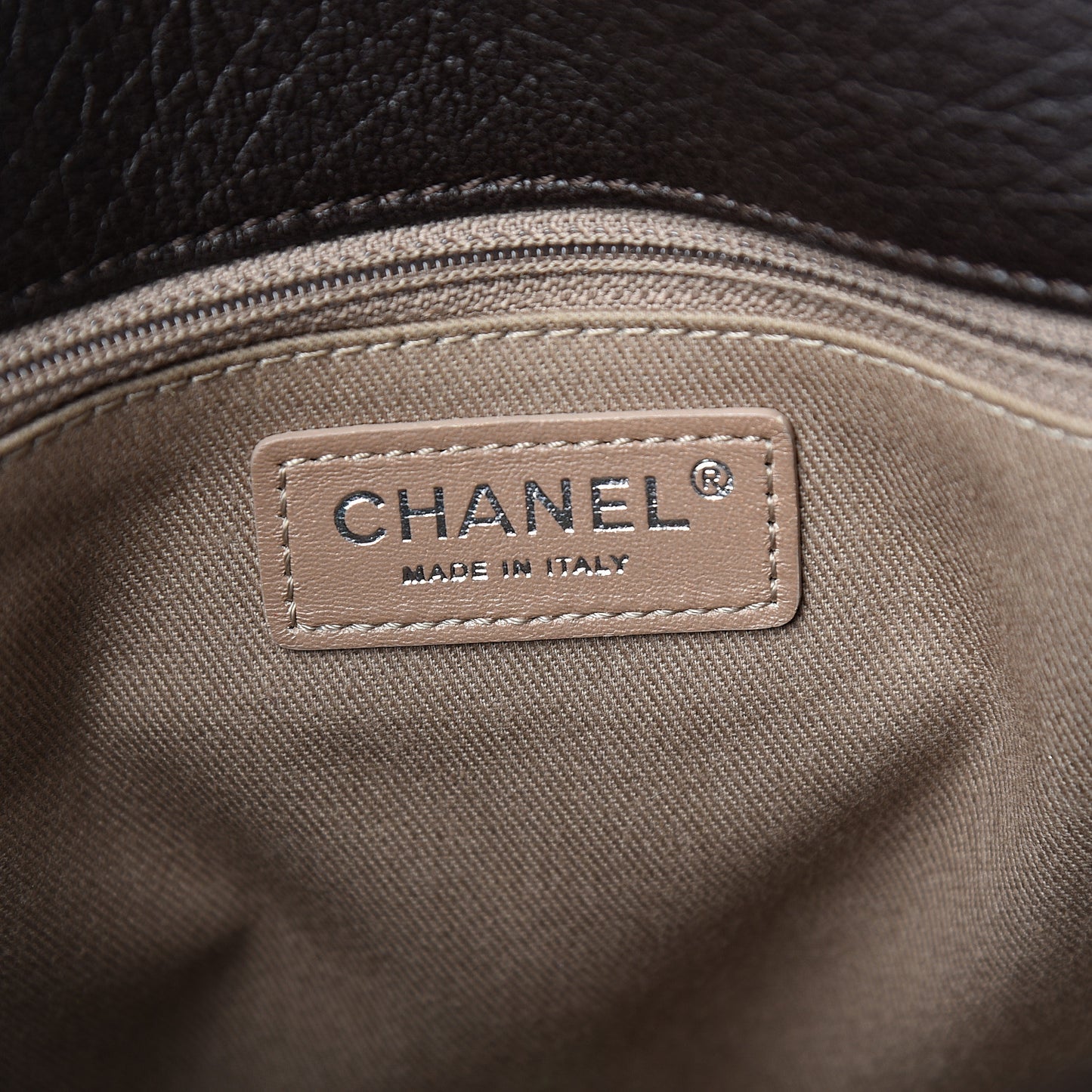 Studded Calfskin Lambskin Paris Dallas Flap Brown Black