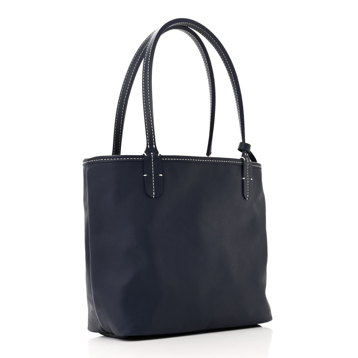 Goyardine Reversible Mini Anjou Navy