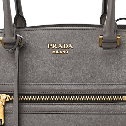 Prada Vitello Daino Tote Marmo 7 of 12
