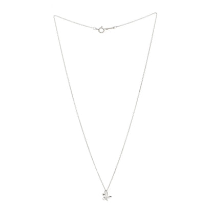 Tiffany Sterling Silver Paloma Picasso Olive Leaf Pendant Necklace 2 of 5
