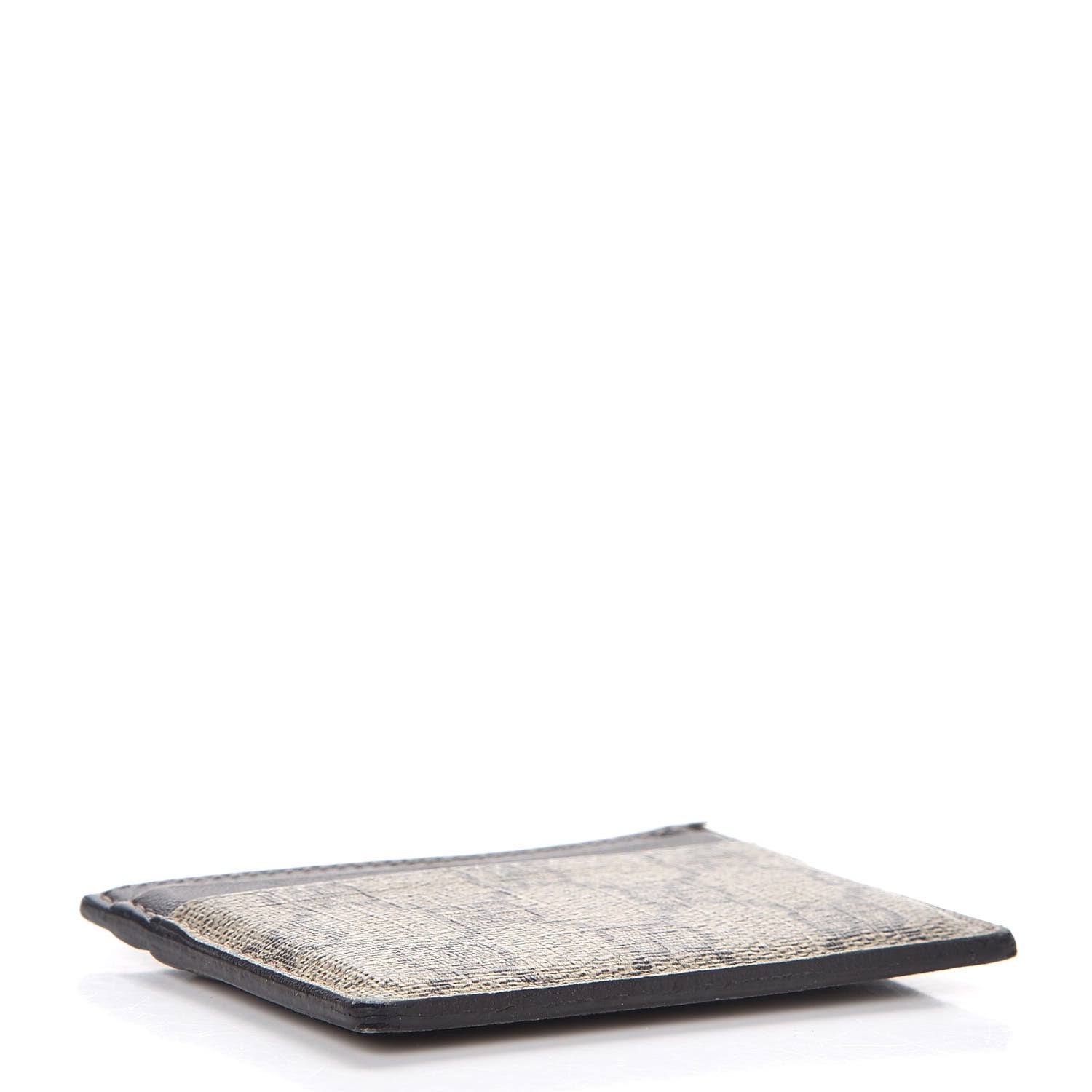Gucci GG Supreme Monogram Card Holder Dark Brown 4 of 7