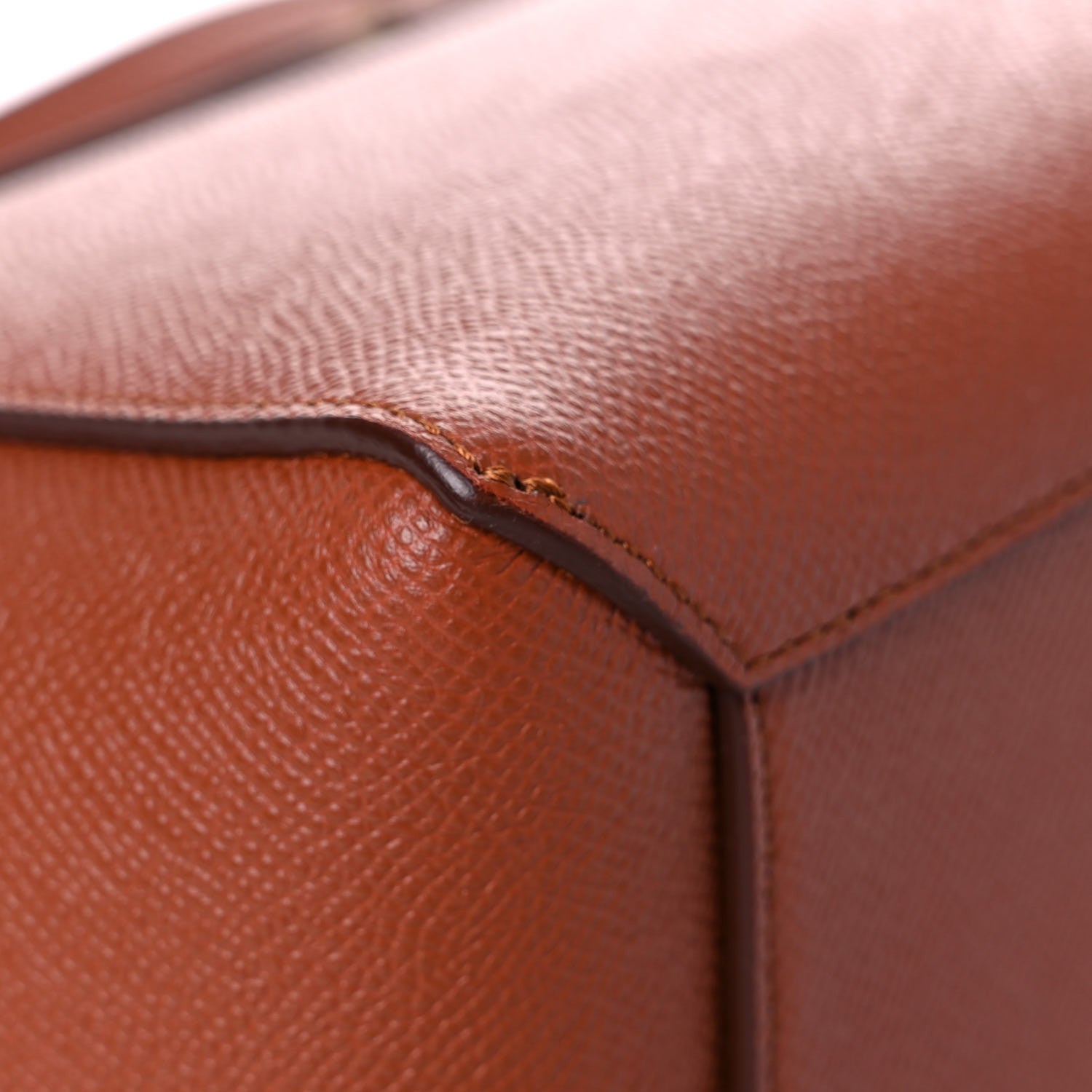 Celine Grained Calfskin Nano Belt Bag Caramel 10 of 12