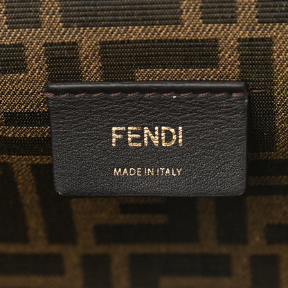 Fendi Shiny Nappa Small Fendi First Caramello 6 of 9