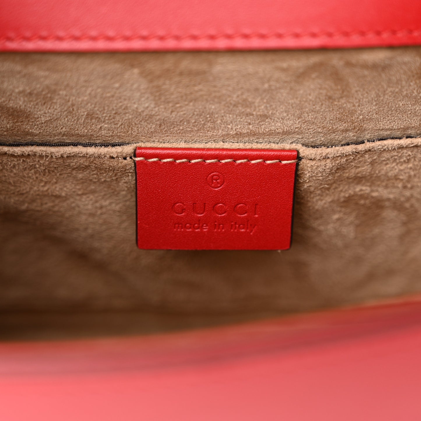 Calfskin Mini Sylvie Top Handle Bag Hibiscus Red