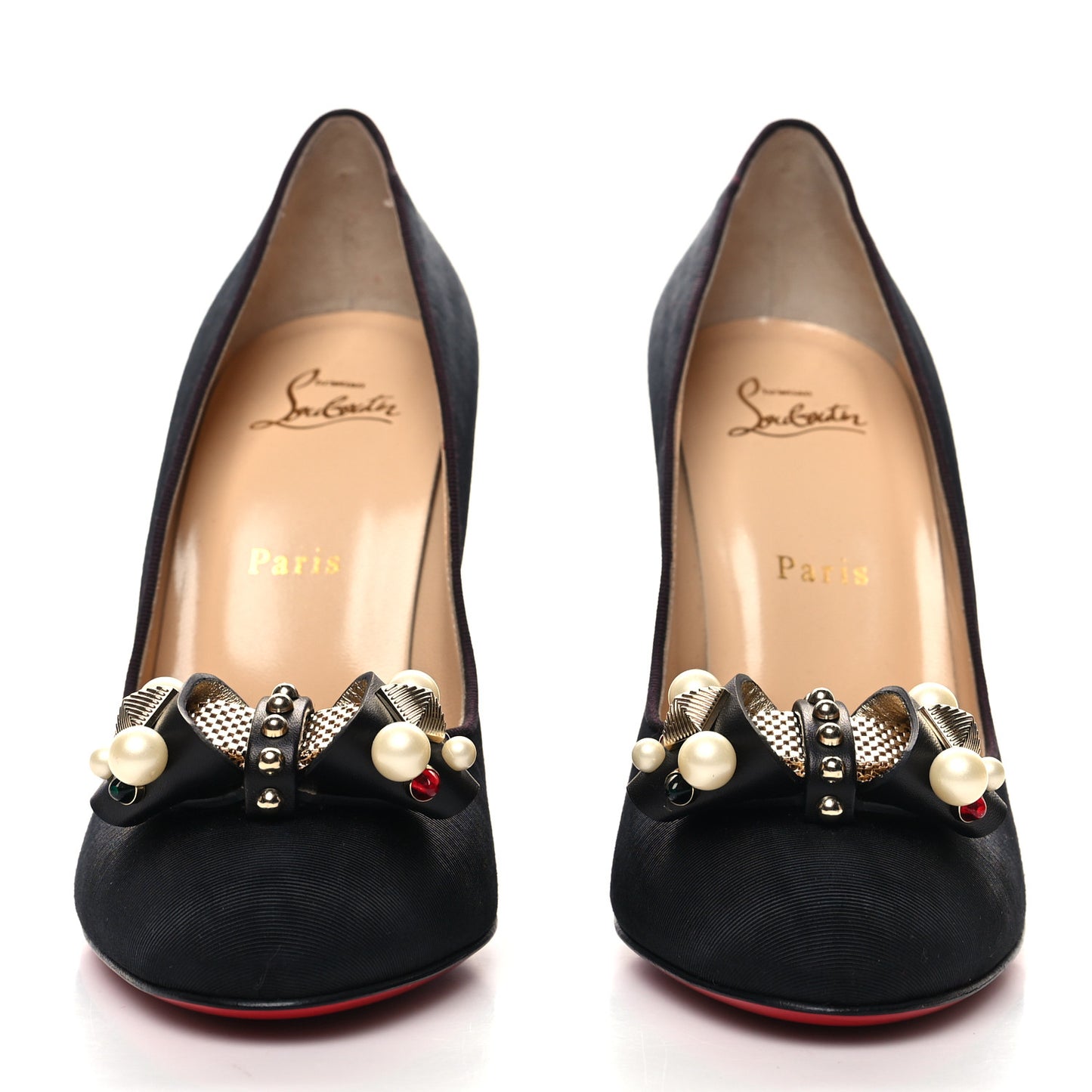 Velvet Tudor Soir 100 Block Heels 39 Black
