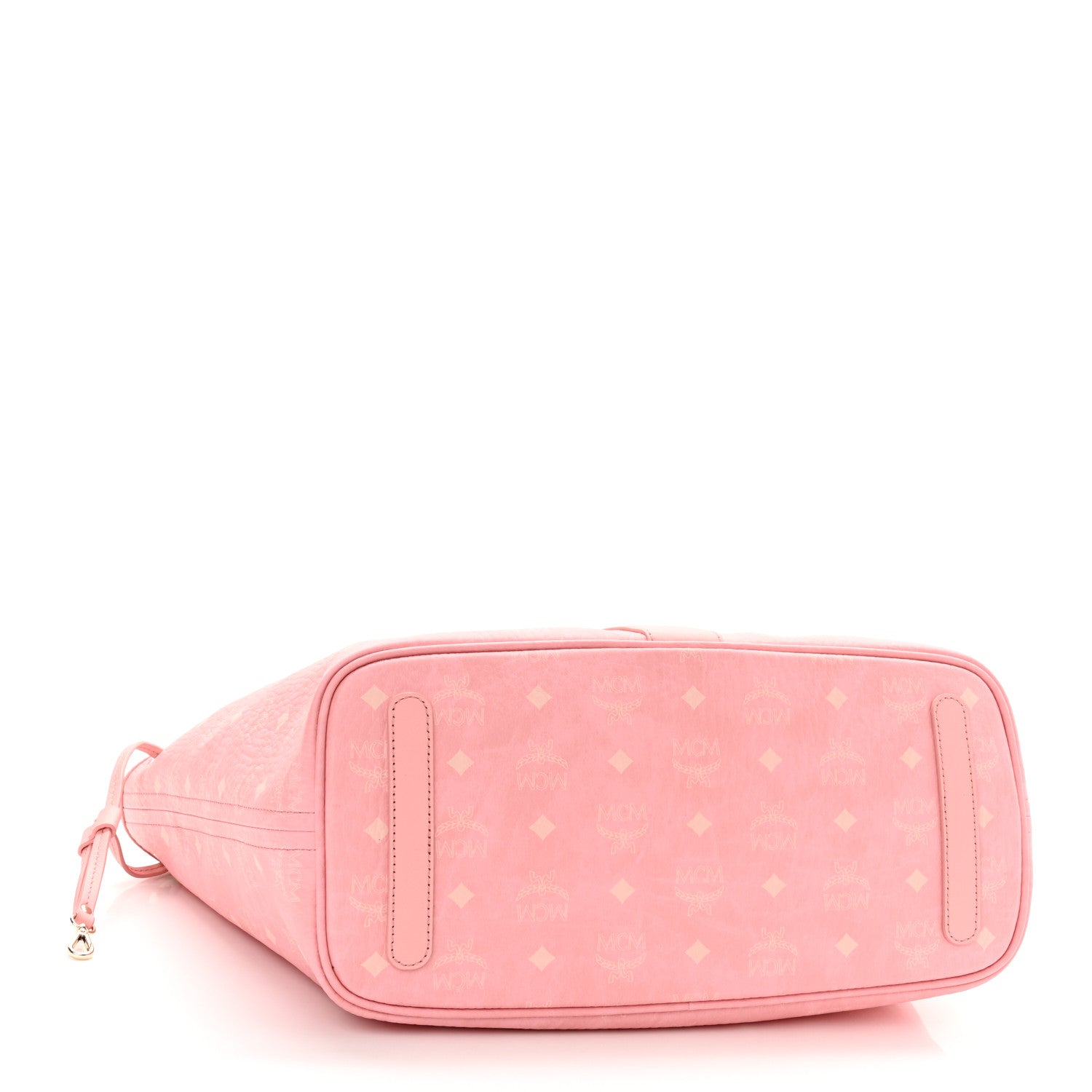MCM Visetos Medium Liz Reversible Shopper Tote Pink 6 of 17