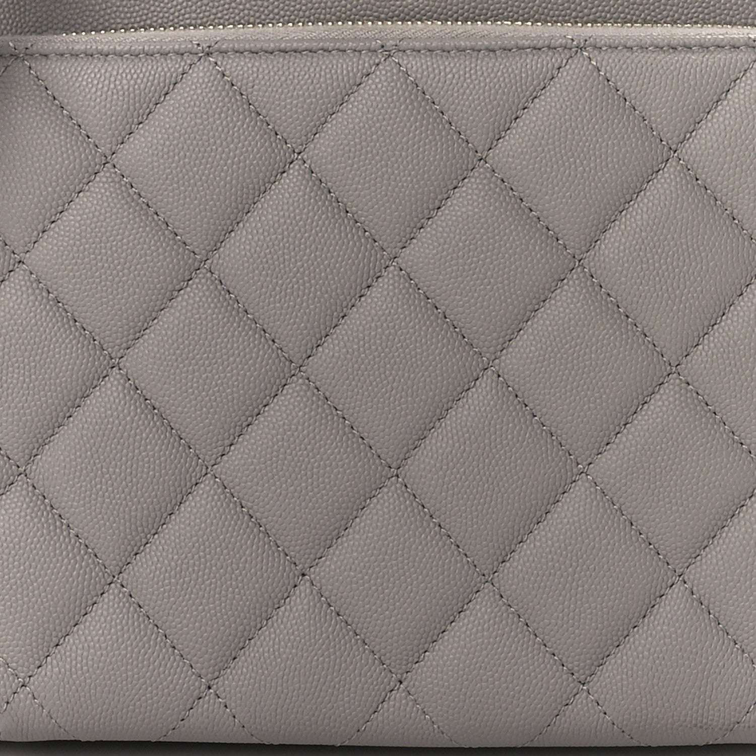 Chanel Caviar Quilted Small Business Affinity Shopping Bag Grey 11 of 13
