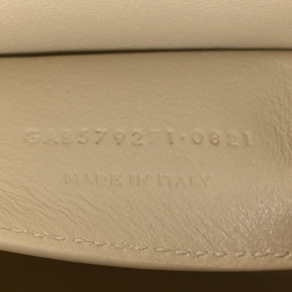 Saint Laurent Smooth Calfskin Manhattan Shoulder Bag Crema Soft 7 of 16