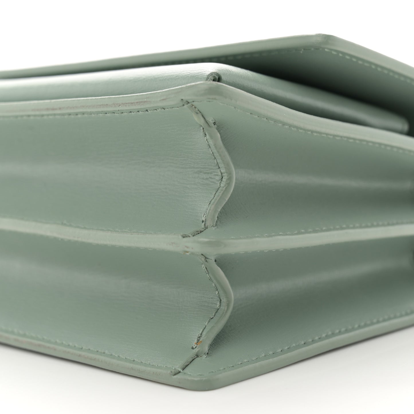 Calfskin Small Monogram Sunset Vert Opaline