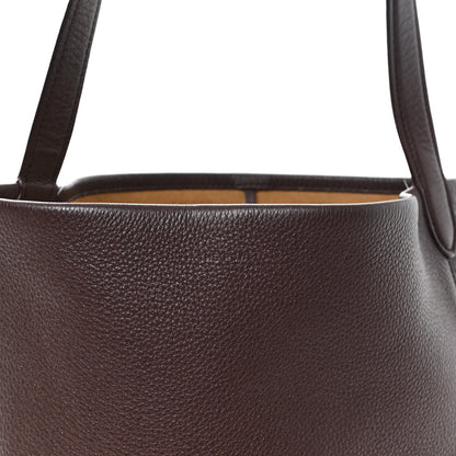 The Row Grained Calfskin Medium N/S Park Tote Acajou 7 of 10