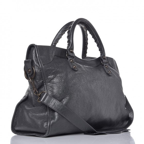 Balenciaga Agneau Classic Hardware City Gris Fossile 3 of 9