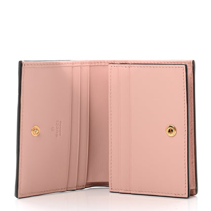 Gucci Calfskin GG Matelasse Card Case Wallet Perfect Pink 5 of 6