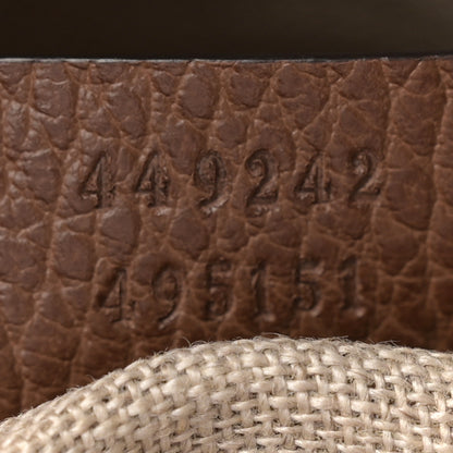 Gucci Monogram Medium Bree Zippered Tote Beige Tabacco 7 of 13