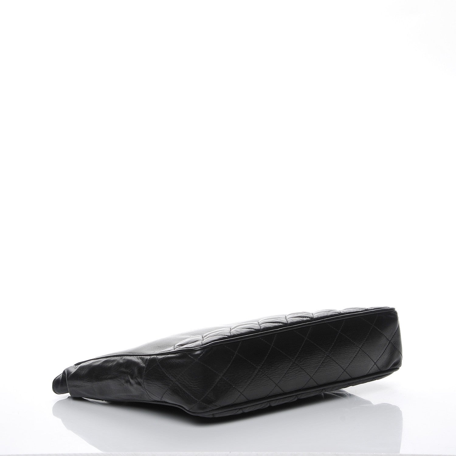 Chanel Lambskin Shopping Tote Navy 4 of 10