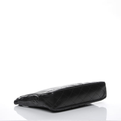 Chanel Lambskin Shopping Tote Navy 4 of 10