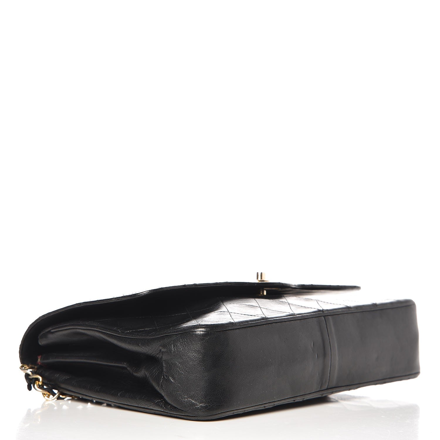 Chanel Lambskin Quilted Single Flap Black 4 of 8